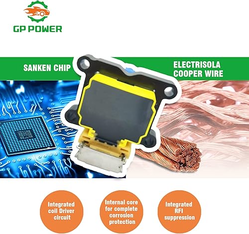 Miniatura 3 de Juego de 6 bobinas de encendido UF226 UF68 compatibles con BMW 318 320 325 520 525 530 540 730 740 840 M3 1.8 2.0 2.5 3.0 4.0 L4 L6 V8 70E 34 E36