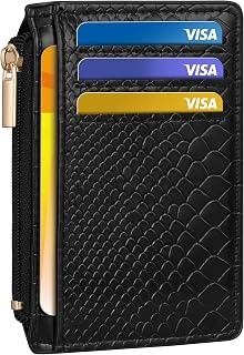 Tipmile Mens RFID Wallet, Small Slim Business Credit Card Holder, Mens Gift