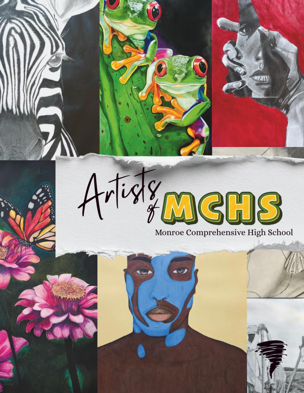 Artists of MCHS catalogue art lycee livre de collection Monroe High School
