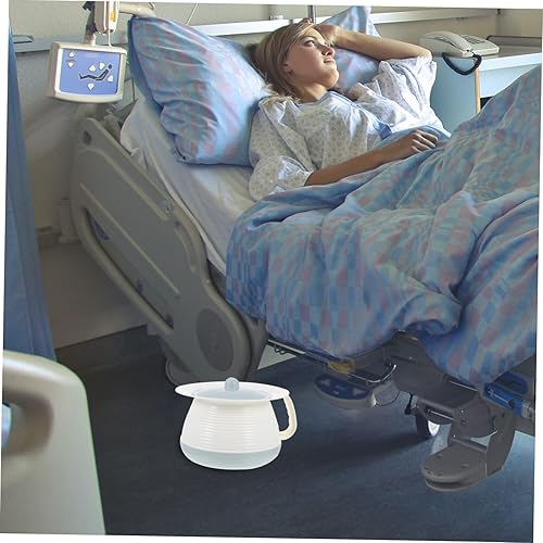 Miniatura 7 de GLEAVI 1 juego de orinales con tapa para niños, orinal para niños, orinal para adultos, cubo de orina portátil, inodoros, asiento de dormitorio,