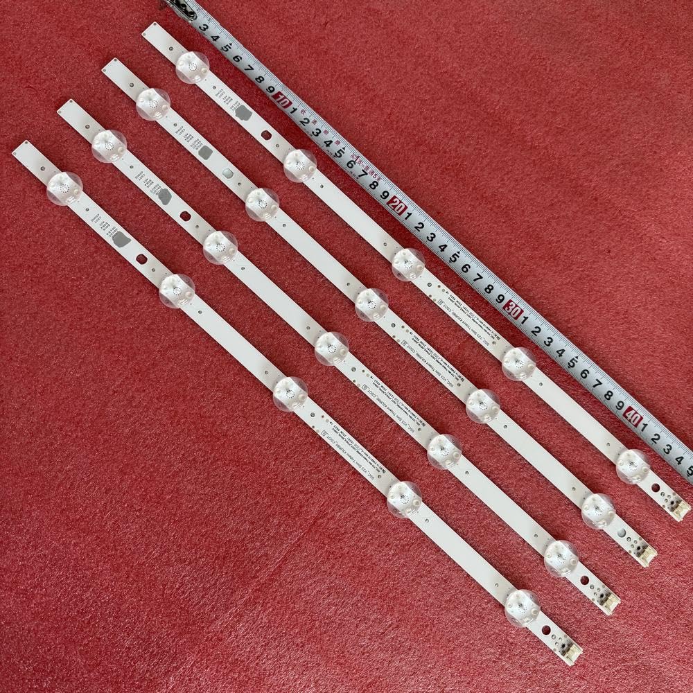 LOCLPCKGYA LED Backlight Strip 5LED for 43“43UT8000 43UR80006 43UT8000AUA 43UR80006LJ 43UR80(4PCS Set for 1 TV)