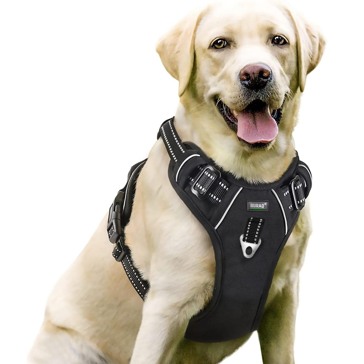 Buraq Dog Harness No Pull Dog Belt Reflective Dog Vest Oxford Fabric Soft Padded Easy