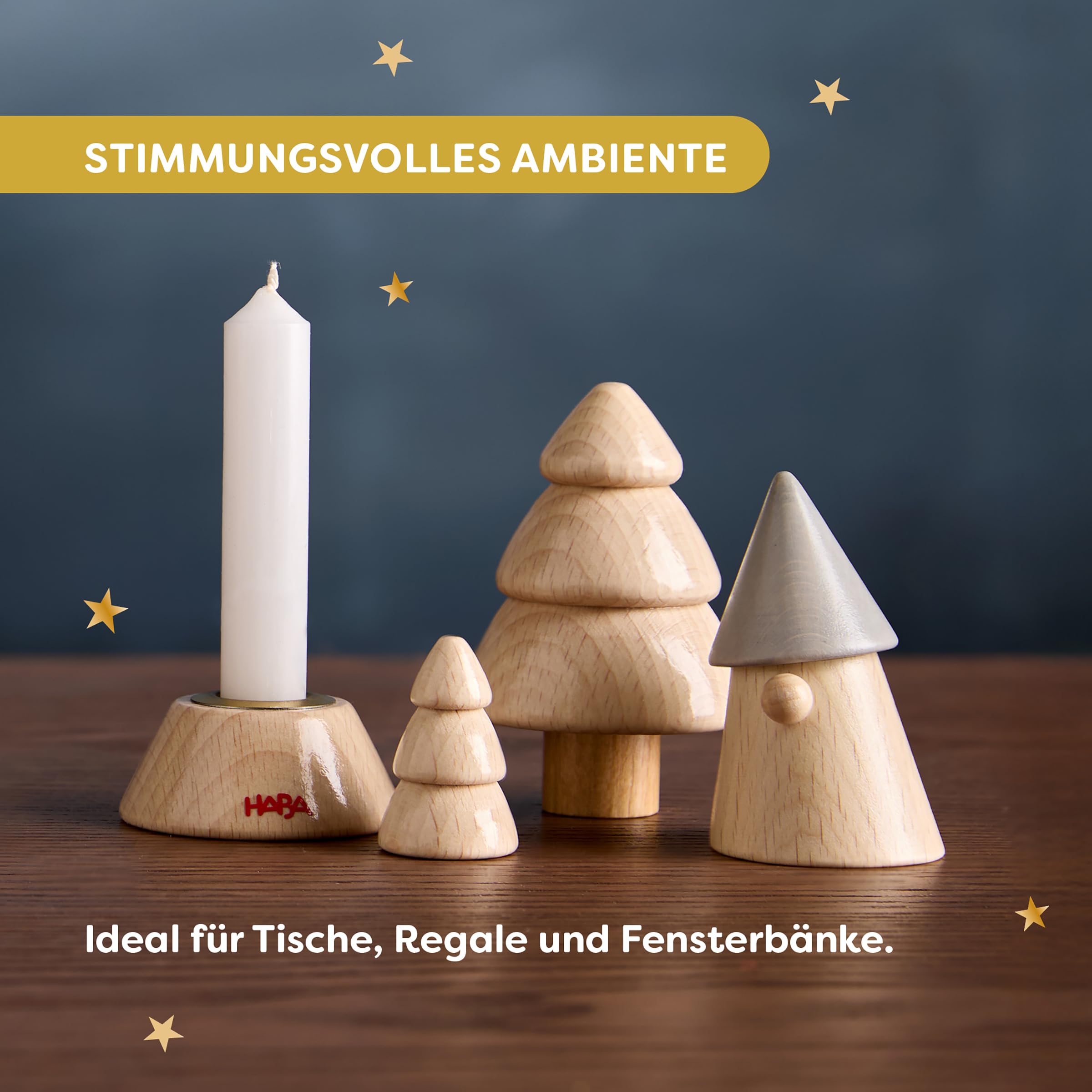 Kerzenständer-Set Wichtelwald