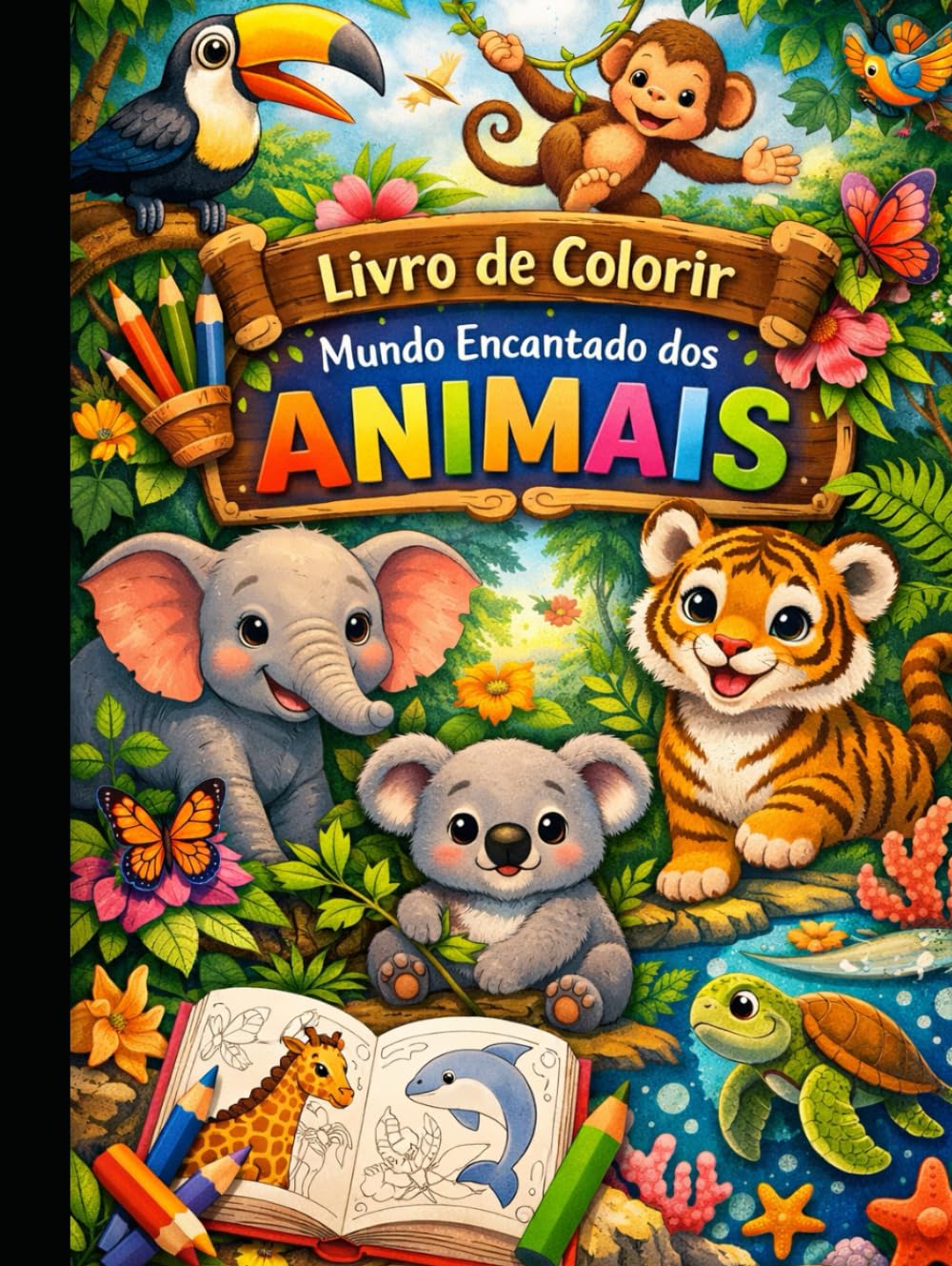 livro de colorir