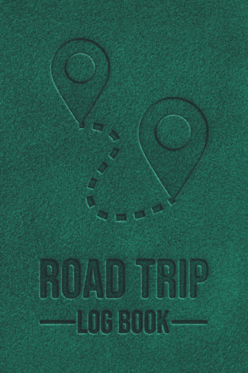 Road Trip Log Book - Journal for Adventure and Family Vacations: Notebook with Prompts to Record your Road Trip Information with Van, RV, Caravan or Car - 100 pages Logbook - 6x9 inch - pocket-size