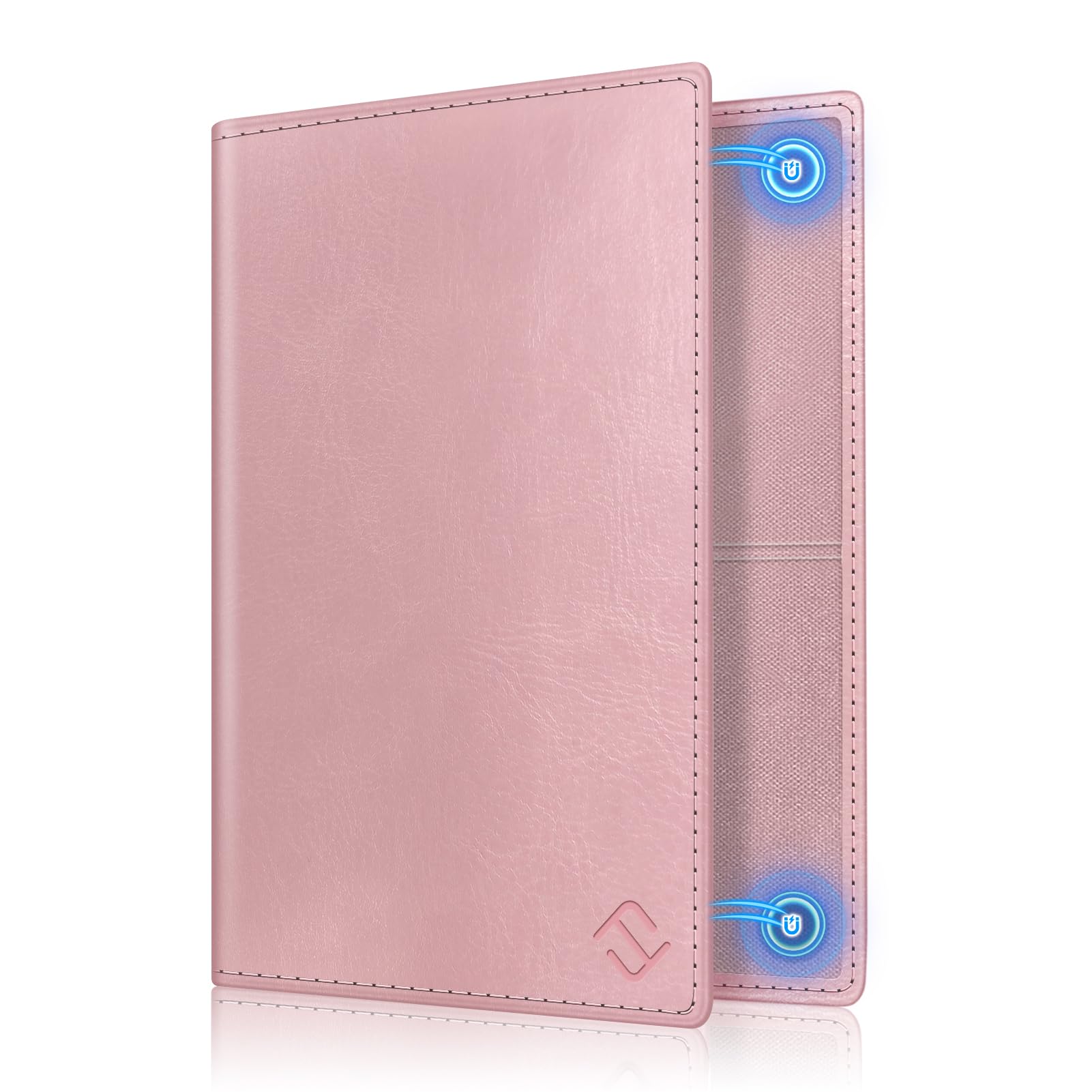 FINTIE KFZ Fahrzeugschein Hülle und Versicherungshalter | Magnetverschluss Auto Organizer für das Handschuhfach im, Scheckkarten Schutzhülle Kartenhülle mit Premium Kunstleder