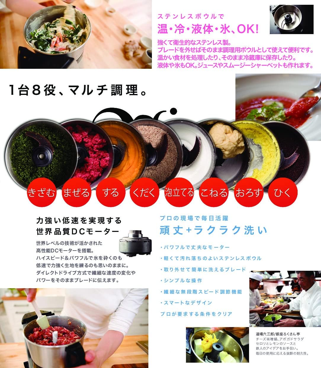 Multi Food Processor MB-MM56RD (RED)【Japan Domestic genuine products】