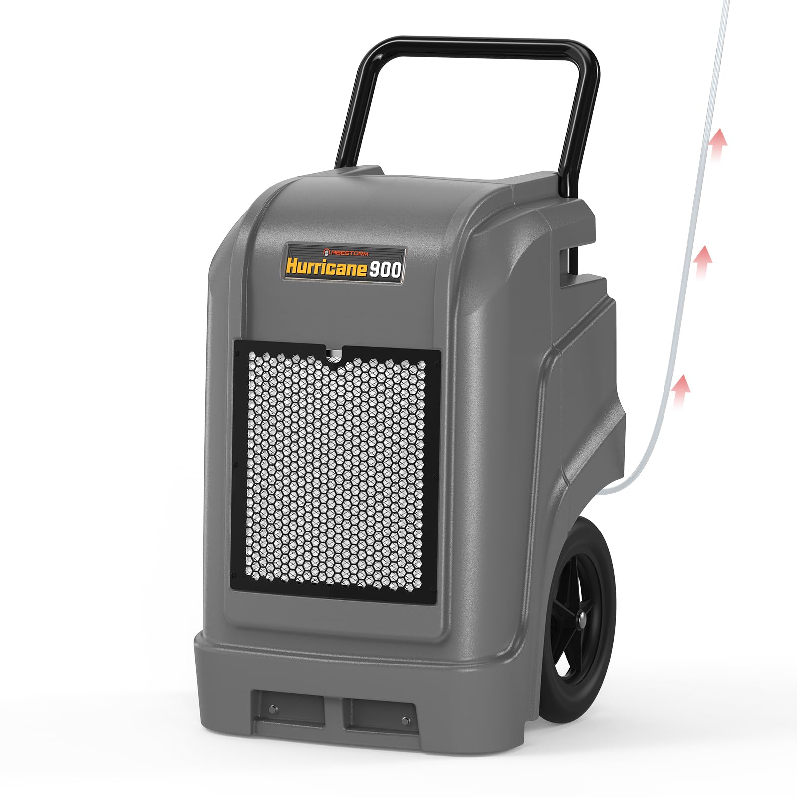 Abestorm190 PPD Commercial Dehumidifiers with Pump and Drain Hose, Large Spaces Industrial Dehumidifier for Basements, Water Damage Restoration, Portable, Auto Defrosting, 5-year Limited Warranty