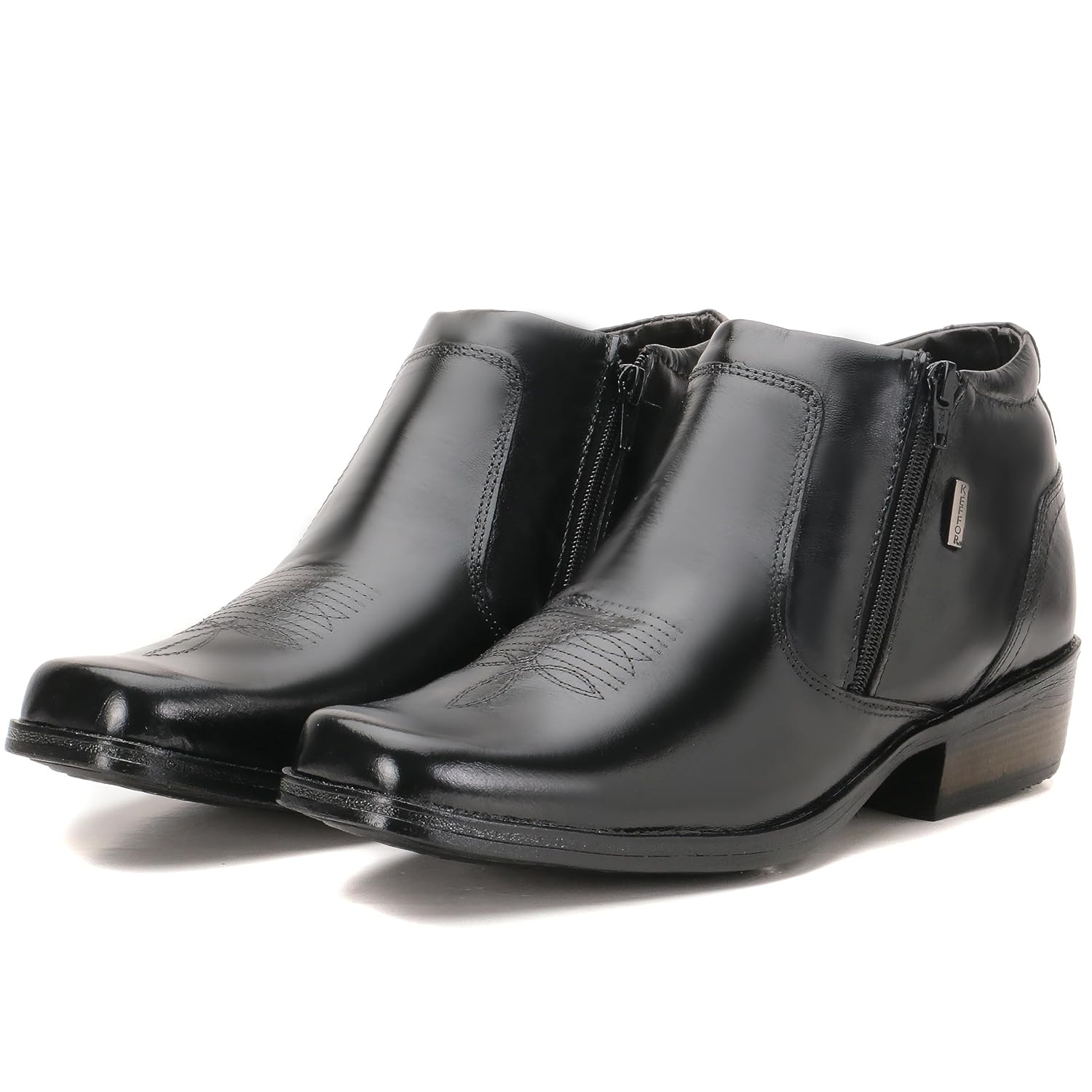 Bota Masculina Social De Couro Zíper Salto Bico Quadrado Country Sola Costurada Macio em promoção! Veja a oferta e mais achadinhos de Botas & Coturnos Masculinos 3 Hoje é o melhor dia para comprar Bota Masculina Social De Couro Zíper Salto Bico Quadrado Country Sola Costurada Macio com aquele preço maroto! Promoção! Aproveite a oferta! 3