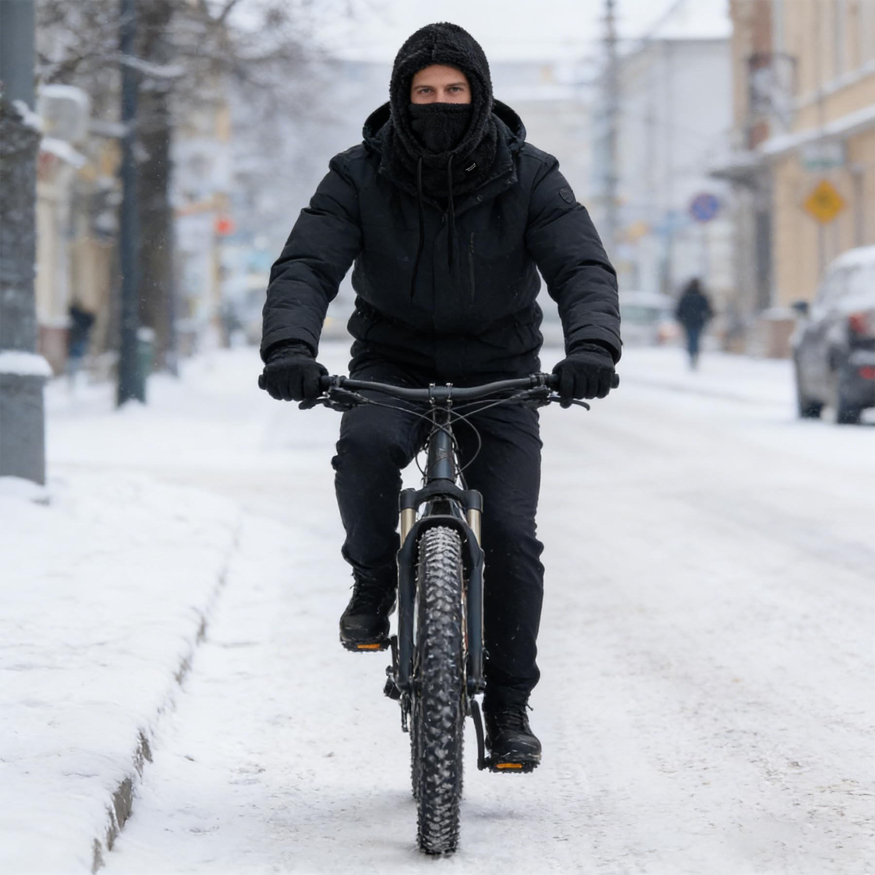 Kominiarka termiczna wiatroszczelna maska narciarska, polarowa kominiarka motocyklowa, osłona twarzy, ocieplacz na szyję, szalik na zimną pogodę, kaptur, drzemki, czapki, dla kobiet, mężczyzn