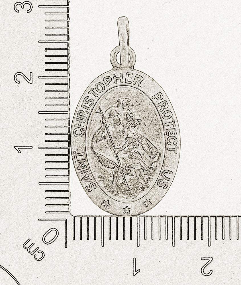 AFP Anhänger Christophorus 925 Sterling Silber AS-271