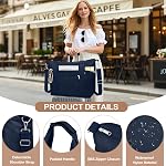 TEUEN Travel Duffel Bag Gym Bag for Women, Waterproof Nylon Weekender Overnight Bag Personal Item Carry on Bags for Airplanes Hospital Sports Mommy Tote Bag Workout Dance Luggage Bag