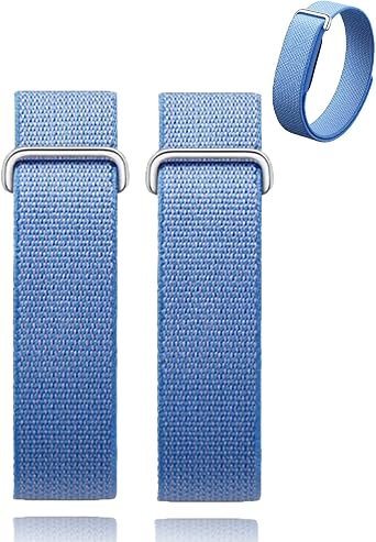 Nylon Band Compatible with Google Fitbit Ace, Breathable Replacement Strap, Stainless Steel Buckle, Micro-Adjustable Performance Loop for Screenless Tracker
