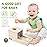 Adena Montessori Wooden Toy for 6-12 Month Baby 3 Balls, Object Permanence Box with Tray Colorful Learning Education Toy for Toddler Kid 1-2 Year Old, Preschool Developmental Girl and Boy Gift