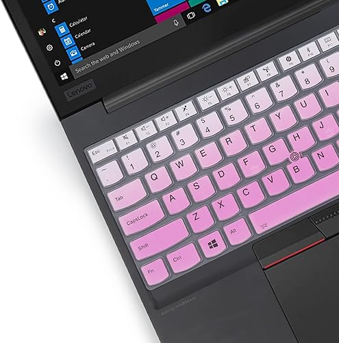 Miniatura 18 de Funda de teclado para Lenovo ThinkPad E15 Gen 4/3/2, ThinkPad L15 Gen 2/1, ThinkPad T15 T15p T15g P15s P15s P15v Gen 3/2/1, ThinkPad E580 E590 E595