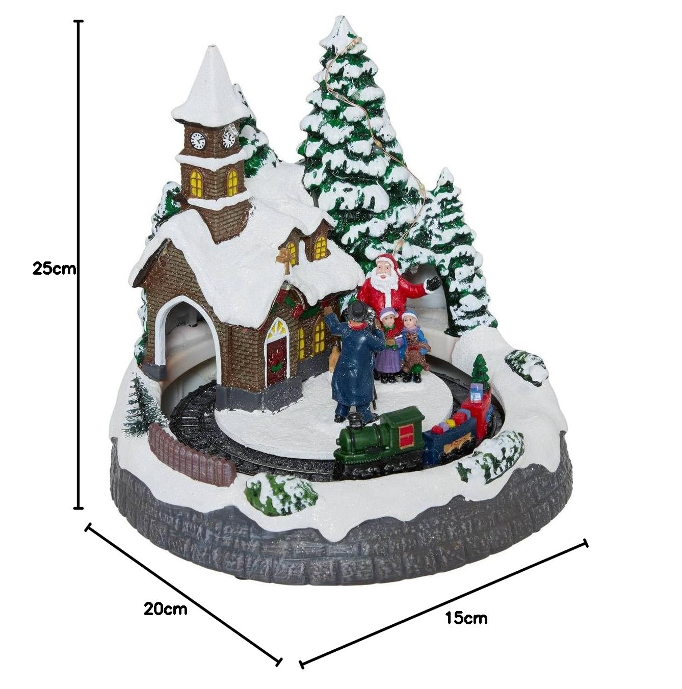 Feeric Light & Christmas Kit di Decorazioni, Resina, cm