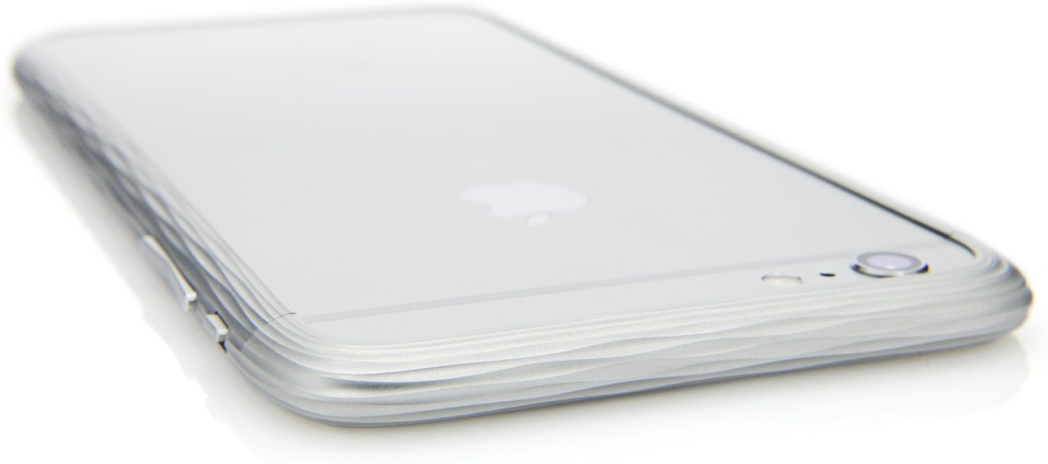 [Made in Japan] SQUAIR The Dimple [Silver] iPhone 6 Bumper case for iPhone 6 Plus | Alminum Metal Bumper Frame