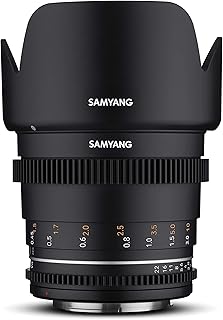 Samyang VDSLR 50mm T1.5 MK2 Manual Focus Cine Lens for Micro 4/3
