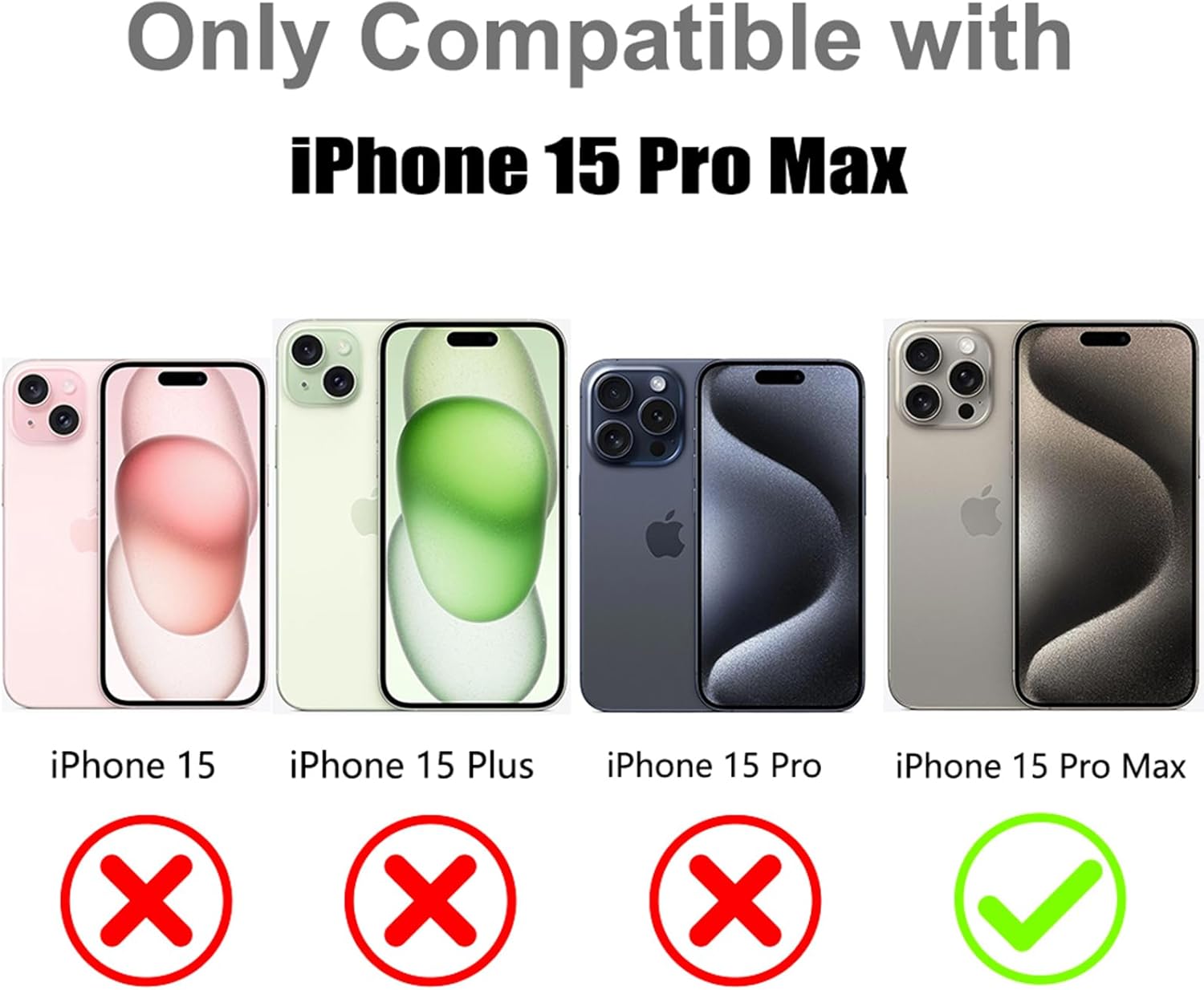 MOWIME Compatible with iPhone 15 Pro Max Wallet Case with Card Holder (2 Cards), Cheetah Print Shockproof Soft TPU Protective Cover Women Girls, Leopard Case for iPhone 15 Pro Max 6.7 Inch, Black - Image 2