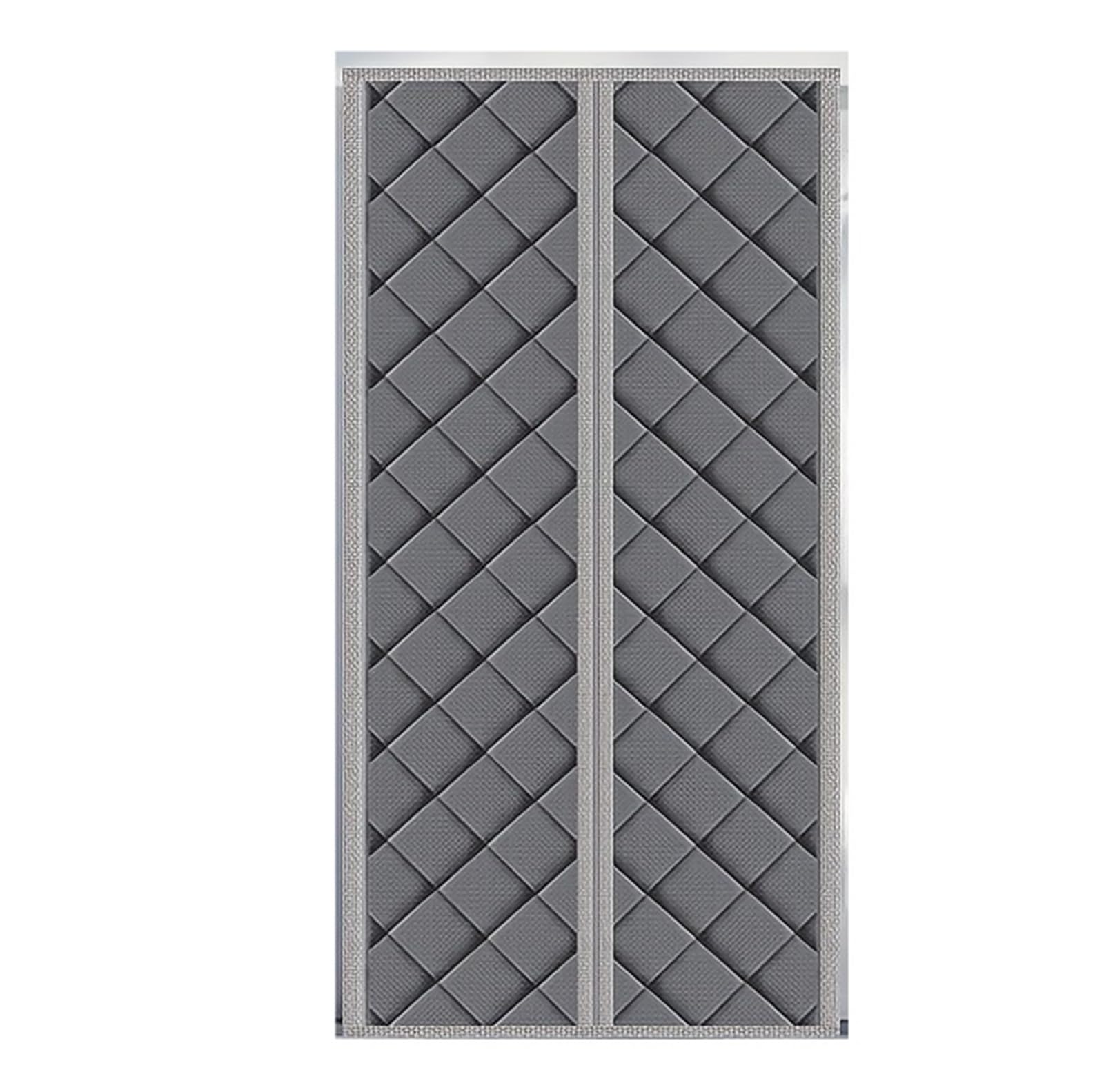 Rideau porte isolant thermique pour réchauffer votre entrée et salon en hiver