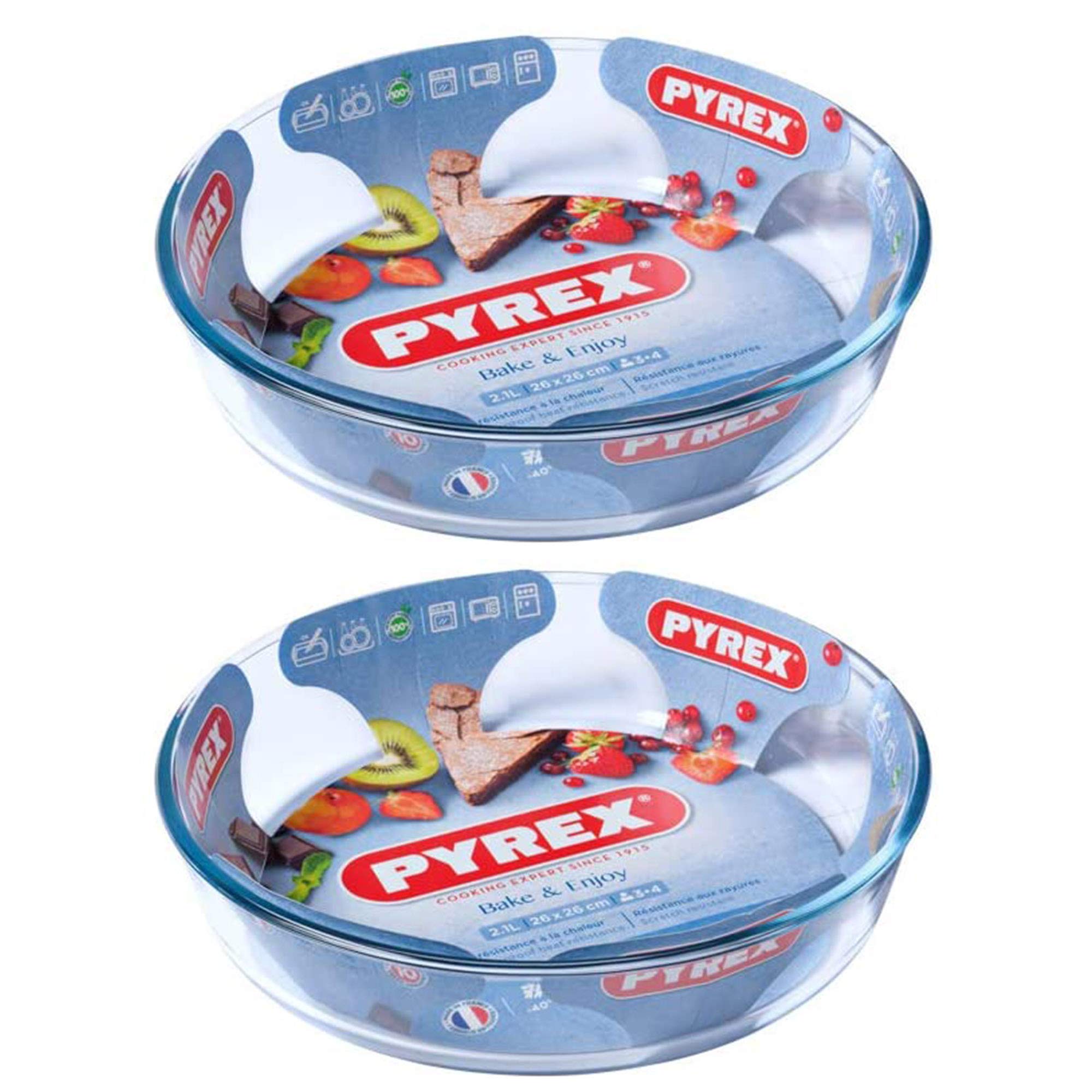 Tortiera In Vetro Pyrex Bake&Enjoy - Ø26 Cm - Per Forno, Microonde E Freezer - Foto 12