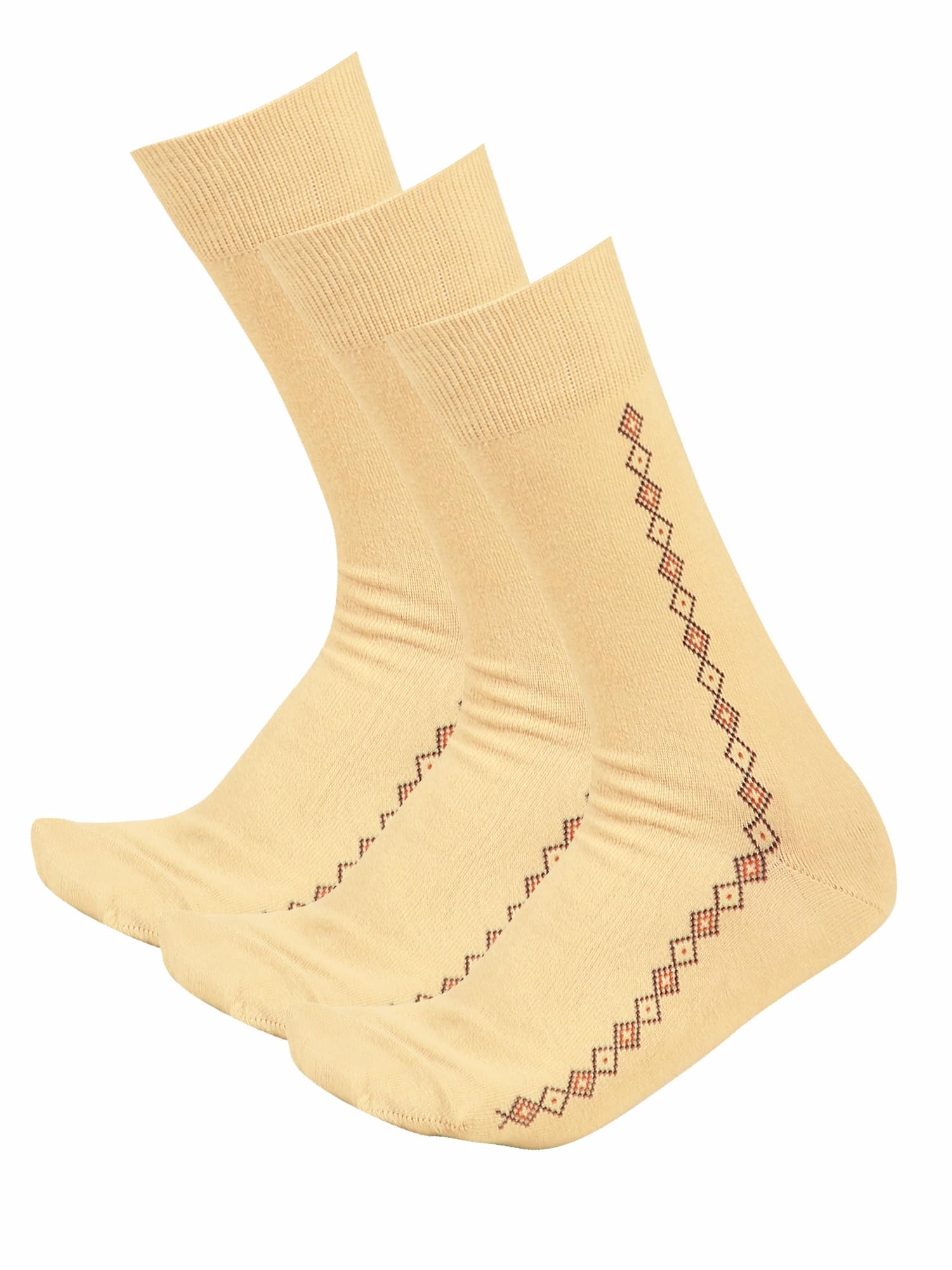 bodycare Men's Cotton Antibacterial & Super Soft Casual Socks Pack Of 3-picture-23