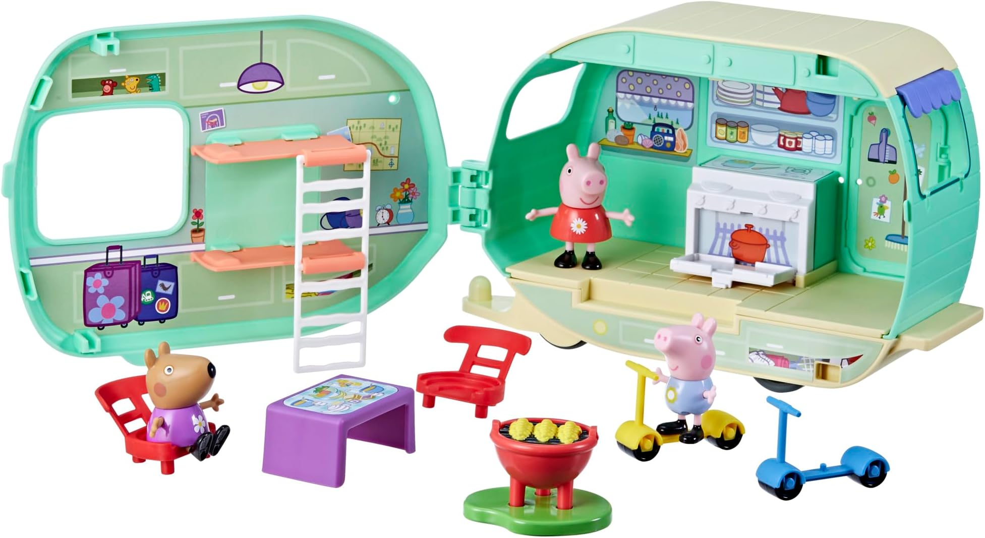 Hasbro Peppa Pig Peppas Caravan Trailer Playset