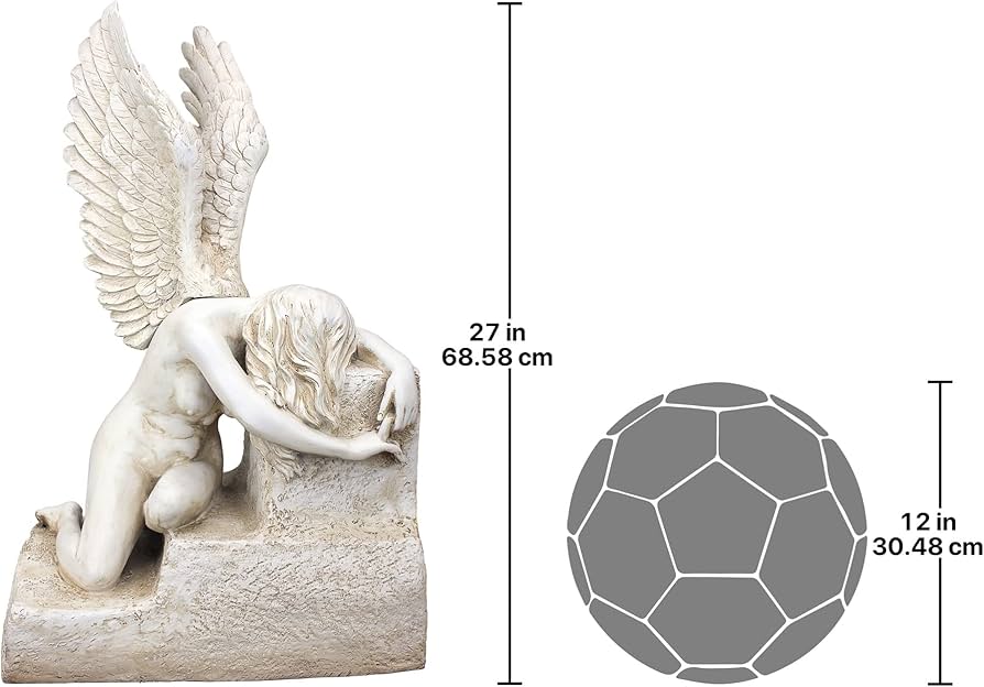 Amazon.com: Design Toscano AL90178 Hunger of Heartbreak Angel