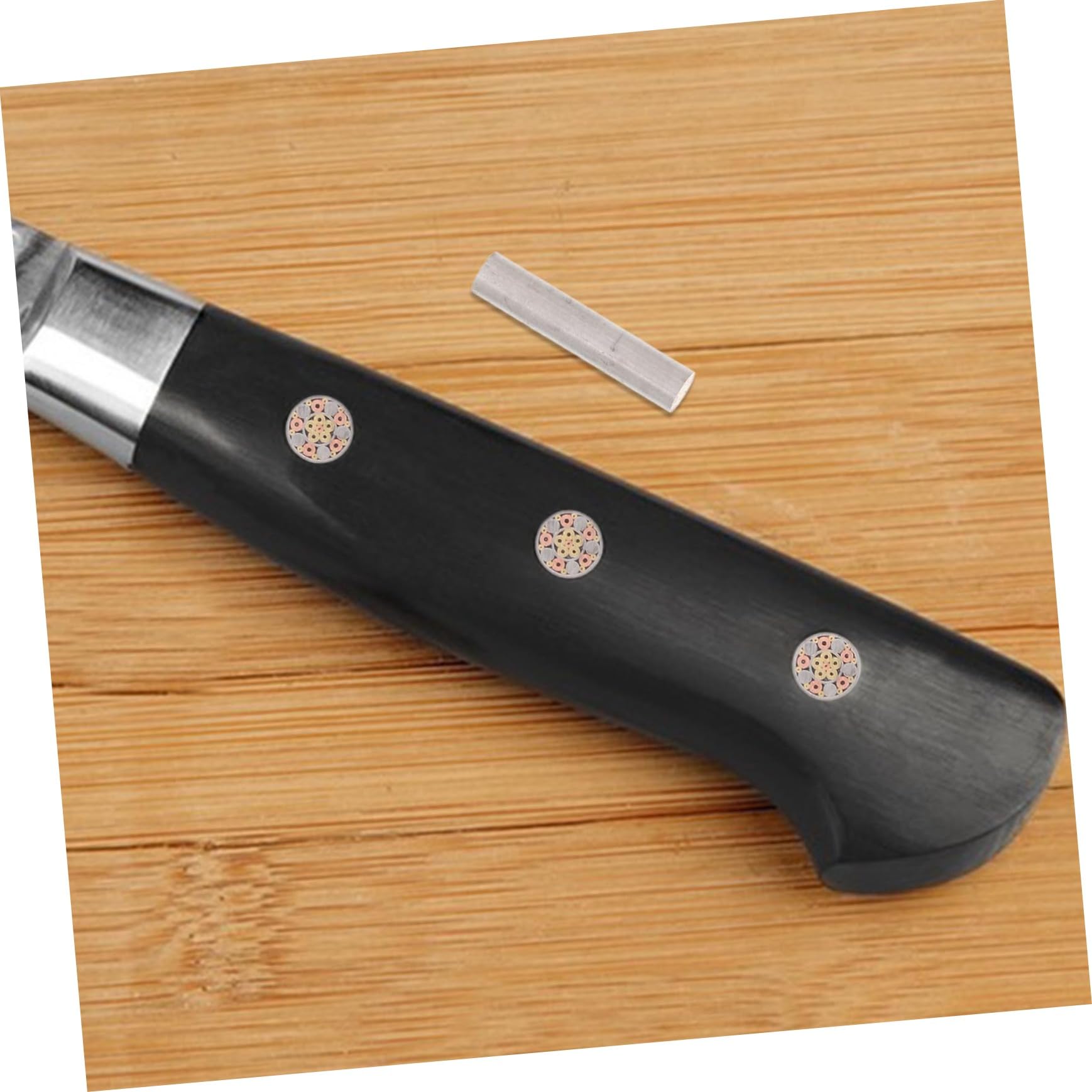 SOLUSTRE Mosaiknieten 4 Stück - Kupfer Zierstifte Für Messergriffe