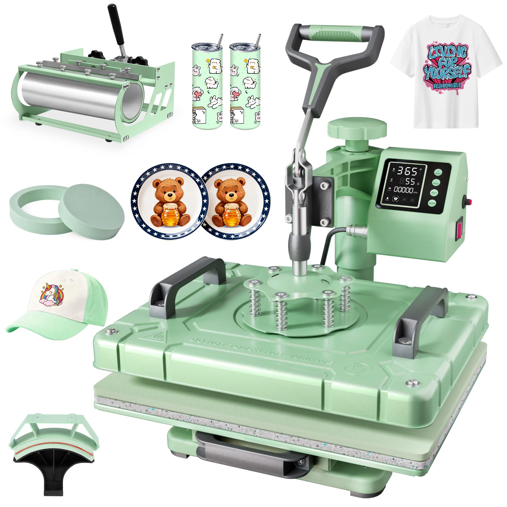 Seeutek Heat Press 5 in 1