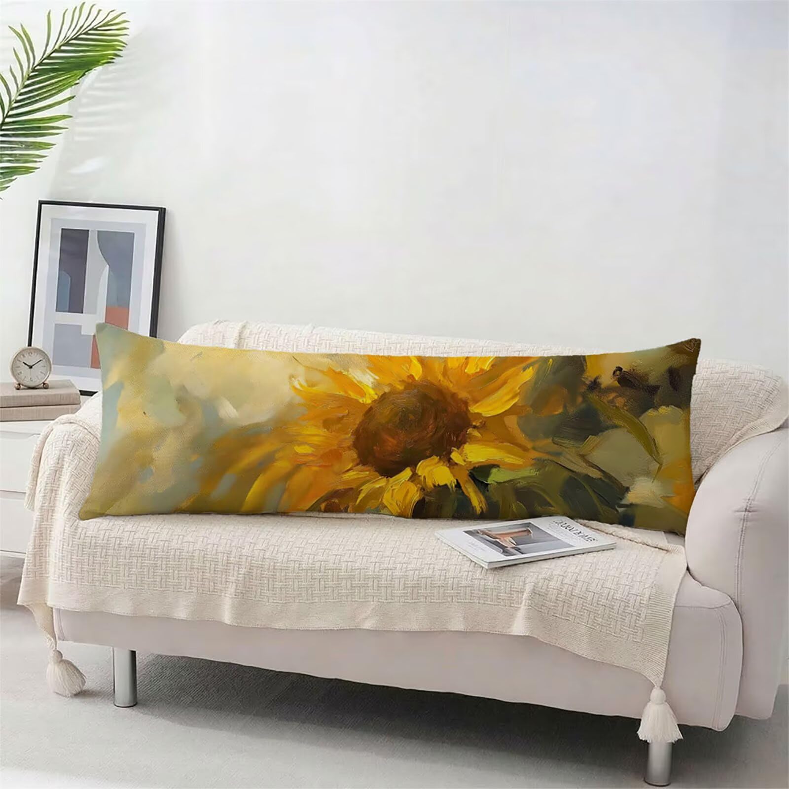 Pokrowiec na wałek 180 cm abstrakcyjna poszewka na poduszkę 60x180 cm miękki aksamit poszewka na poduszkę dwustronny nadruk poszewka na poduszkę Avable maszynowo, bez deformacji bz-466