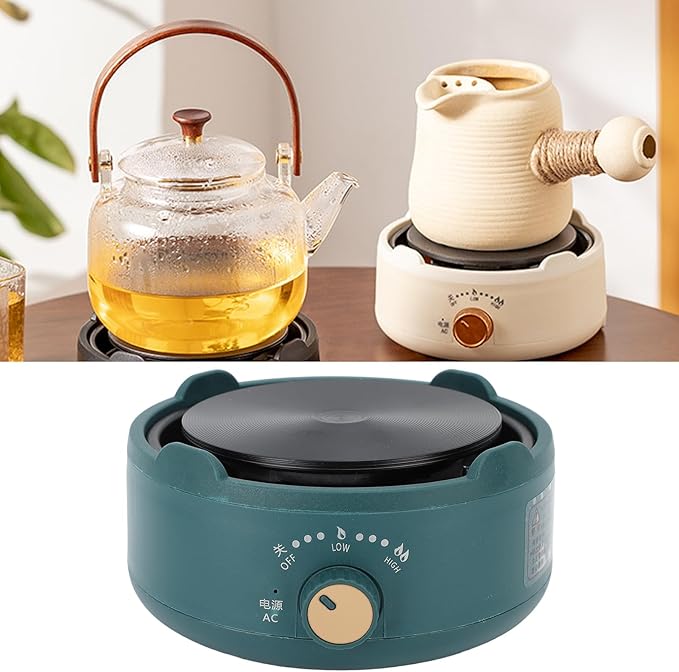 Estufa Eléctrica de Encimera, 1 Puesto, 500W, 110V, Control de Temperatura miniatura 4