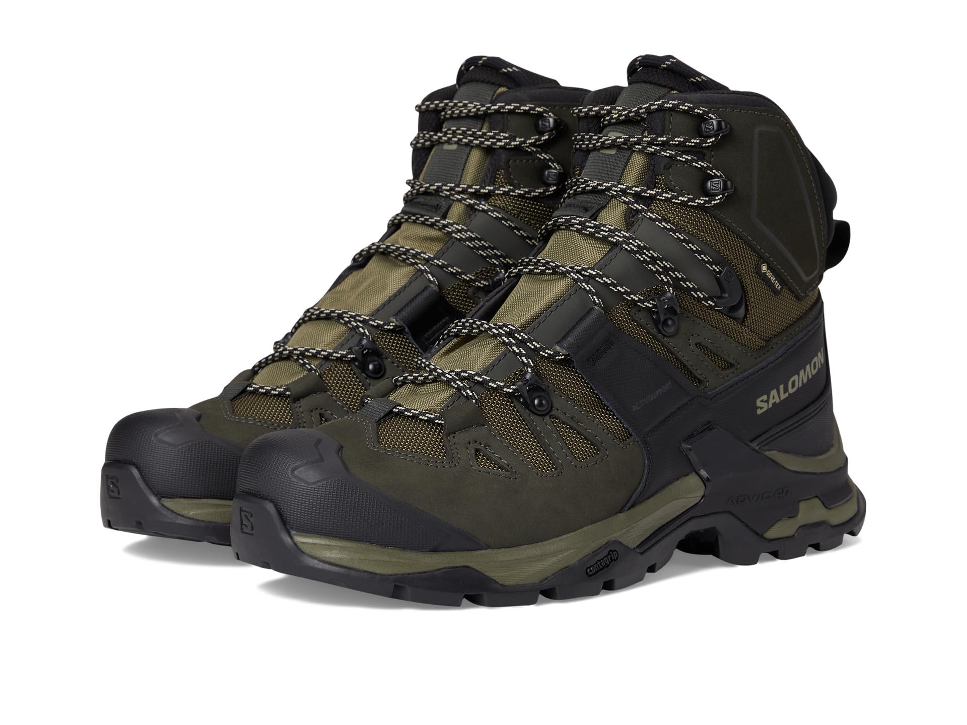 Amazon | SALOMON サロモン QUEST 4 GTX 男性用ハイキングブーツ