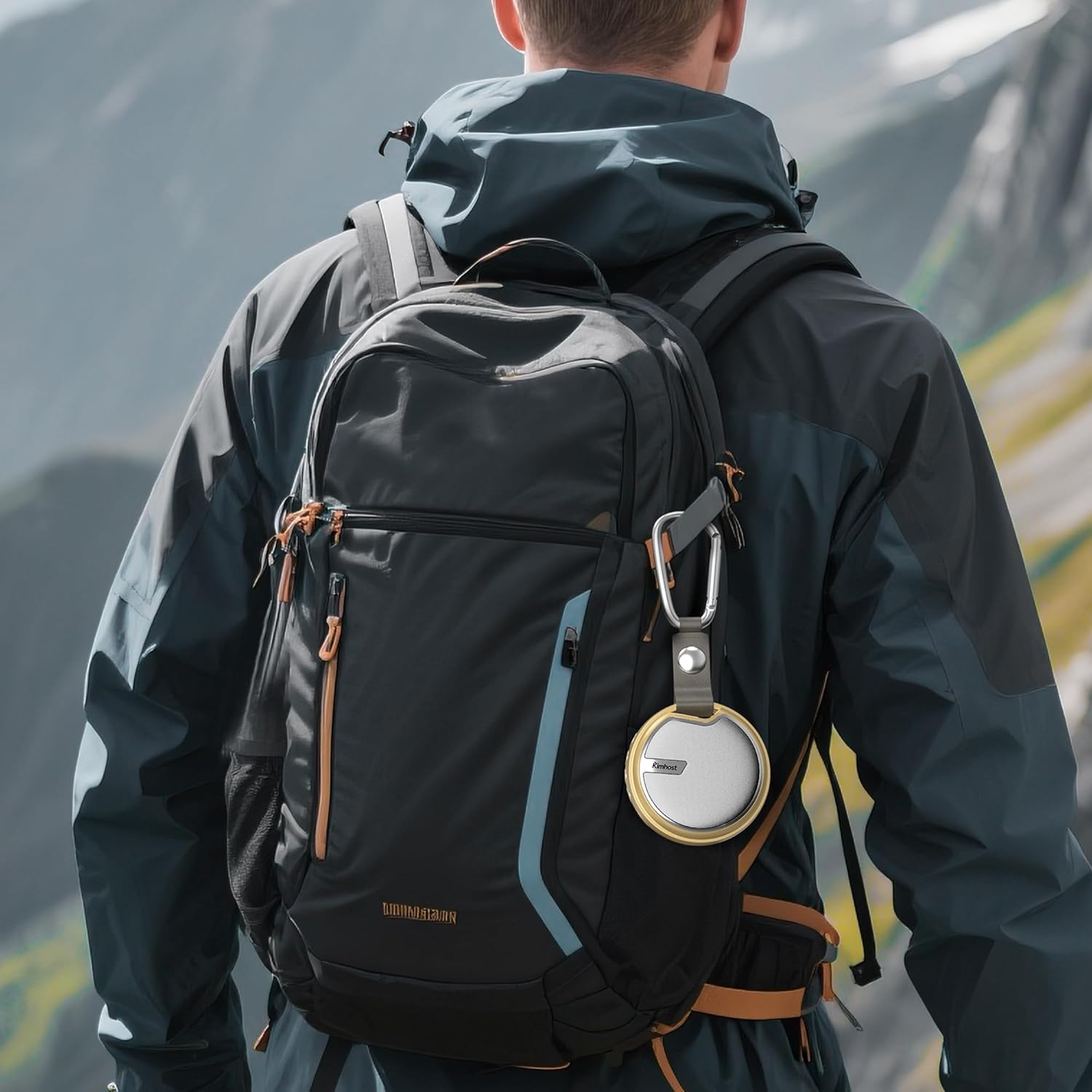 Portable Bluetooth Speaker for Bike, IP54 Waterproof Bike Speaker with Pro Handlebar Mount,Bike Accessories Wireless Bicycle Speaker with Loud Sound for Motorcycle,Scooter, Ideal Gift(Gold) - Image 4