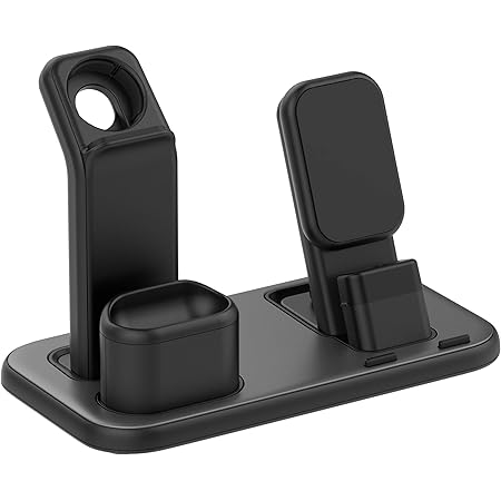 Amazon.com: BEACOO Upgraded 3 in 1 Charging Stand for iWatch Series  7/6/5/4/3/2/1, Charging Station Dock Compatible with Airpods Pro/1/2 iPhone  Series 13/12/11/pro/X/Xs/XR/8/7(Charger \u0026 Cables Required) : Cell Phones \u0026  Accessories