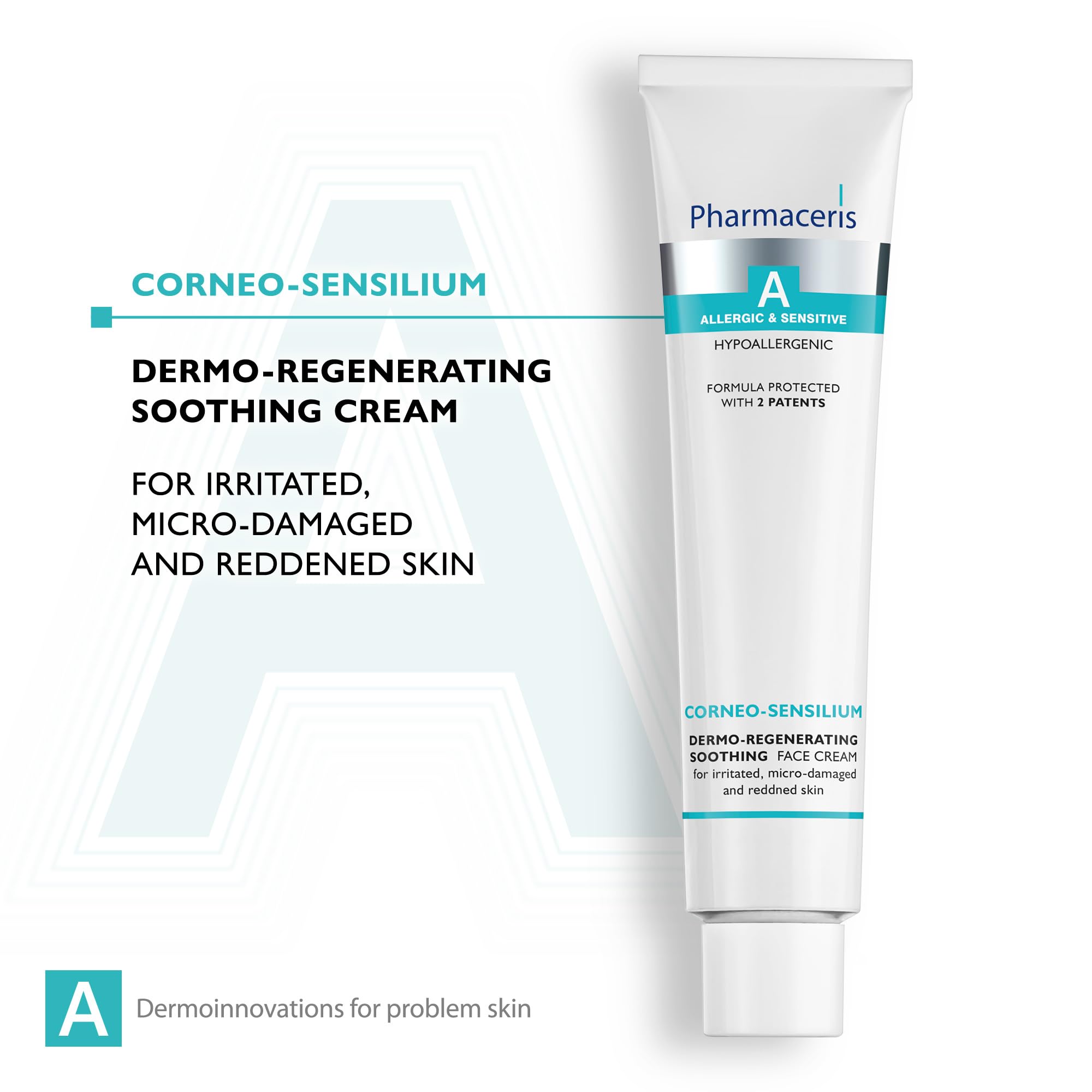 Pharmaceris A Corneo-Sensilium, Repair Cream, Soothing Cream for Allergic and Sensitive Skin Reduces Redness - Image 2