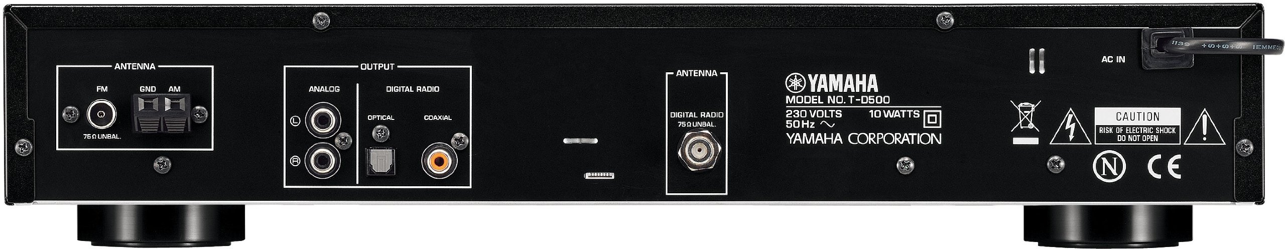 Yamaha T-D500 Sintonizzatore, colore silver