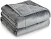 Topblan Weighted Blanket for Adults 12lbs, Soft Cooling Breathable Weighted Throw for Sleeping, Machine Washable Heavy Blanket with Glass Beads for Summer, Sofa Bed, 48x72 Twin Size