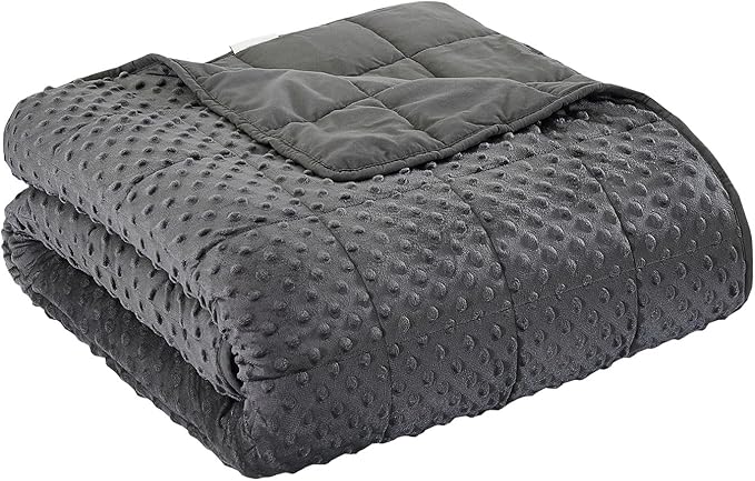 Weighted Blanket for Adults, Comfortable and Soft Throw Weighted Blanket with Pr