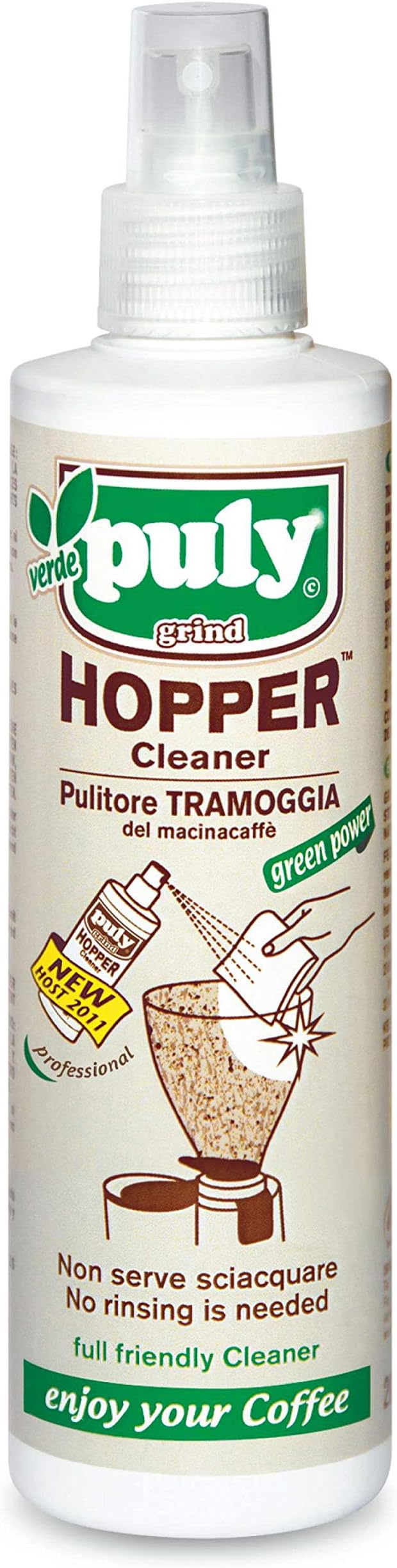 PULY Verde Grinder Hopper Cleaner Spray 200ML