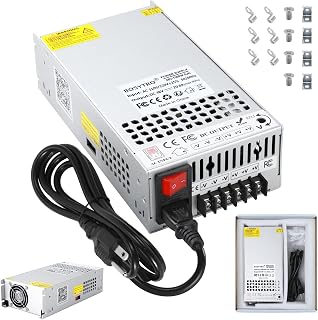 새로운 48V DC 전원 공급 장치, 20.8A 1000W 스위칭 전원 공급 장치, RV, 모터 펌프, CCTV, 3D 프린터, 전자 기기, 실험실 컴퓨터용 업그레이드된 입력 포트 및 안전 스위치 AC - DC 컨버터
