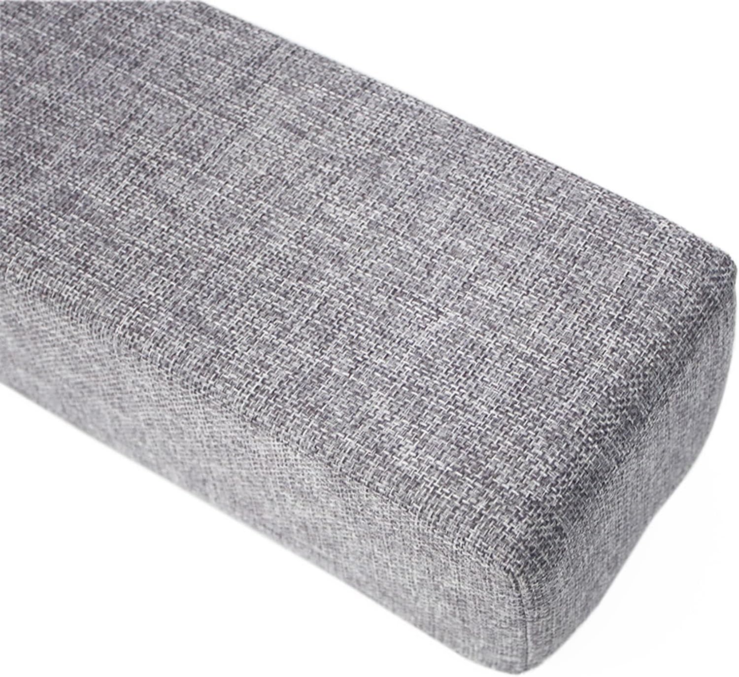 ZZDZW Bed Gap Filler, Mattress Extender For Full Twin Queen Cal King Bed, Headboard Pillow Between Headboard And Mattress Or Wall, 45D Sponge With Removable Cove(Light Grey,120x5x15cm) — image 1