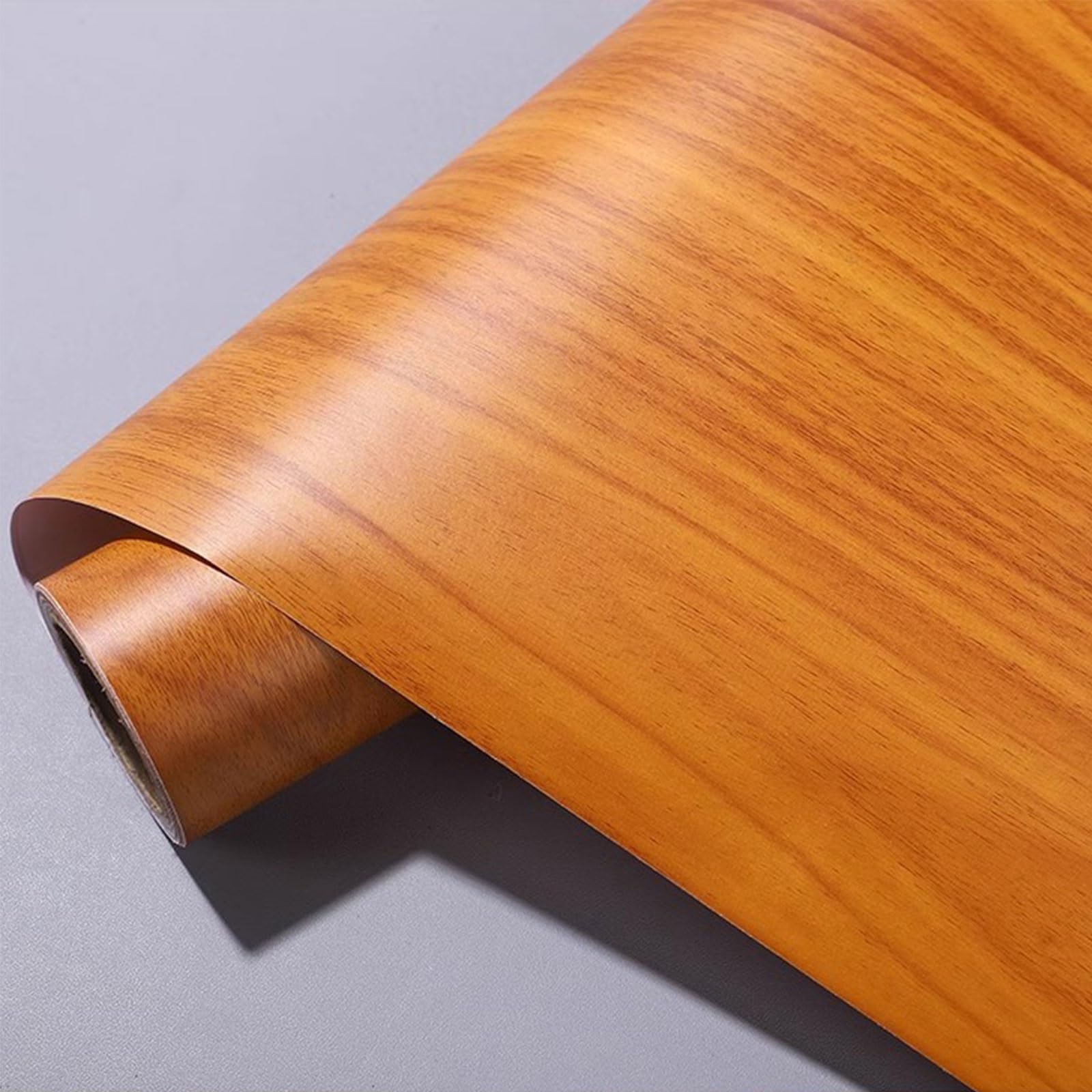 Samoprzylepna tapeta imitująca drewno Samoprzylepna wodoodporna folia z efektem drewna do mebli 30x500-1000cm(Tischschutz 001,30 x 500 cm)