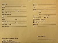 Vista 1 de A Plus Archivadores de concesionarios de vehículos automotrices #19 sobre de registro de coche – 500