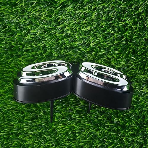 Miniatura 4 de 1 emblema de rejilla frontal de Chevy Chevelle El Camino Super Sports SS de 1970 con retenedores de repuesto para SS (plateado, negro y blanco)