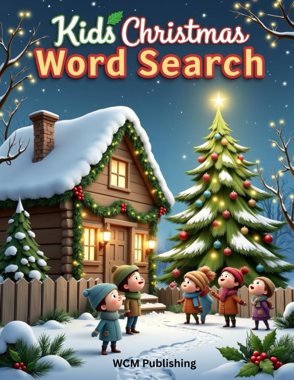 Kids Christmas Word Search: Festive And Fun Christmas Word Search Puzzles For Kids