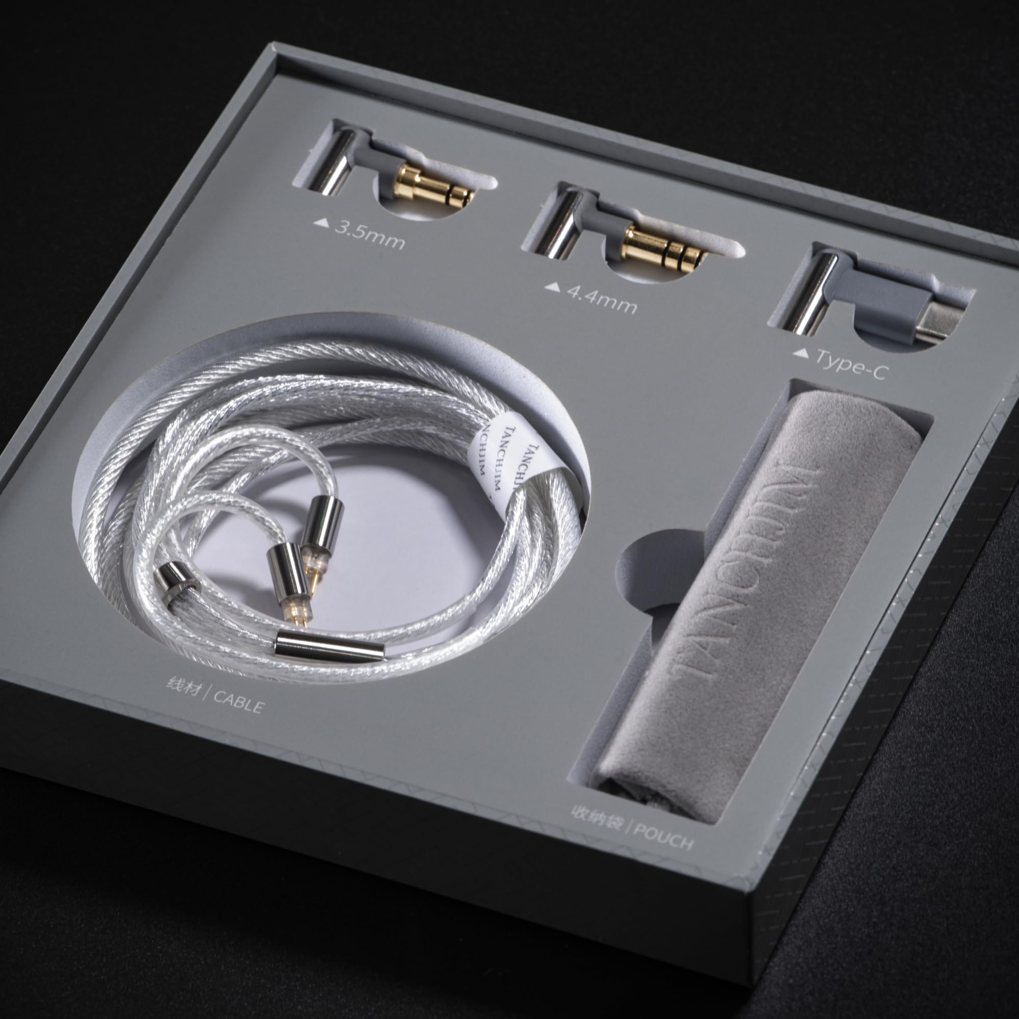 TANCHJIM Cable X Silver-Copper Alloy Upgrade Cable APP TANCHJIM Cable X Silver-Copper Alloy Upgrade Cable APP