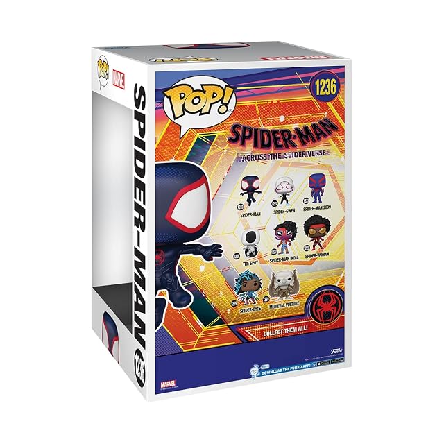 Foto 3 de 8 de Funko Pop! Jumbo: Spider-Man: Across The Spider-Verse - Miles Morales - Spiderman Into The Spiderverse 2