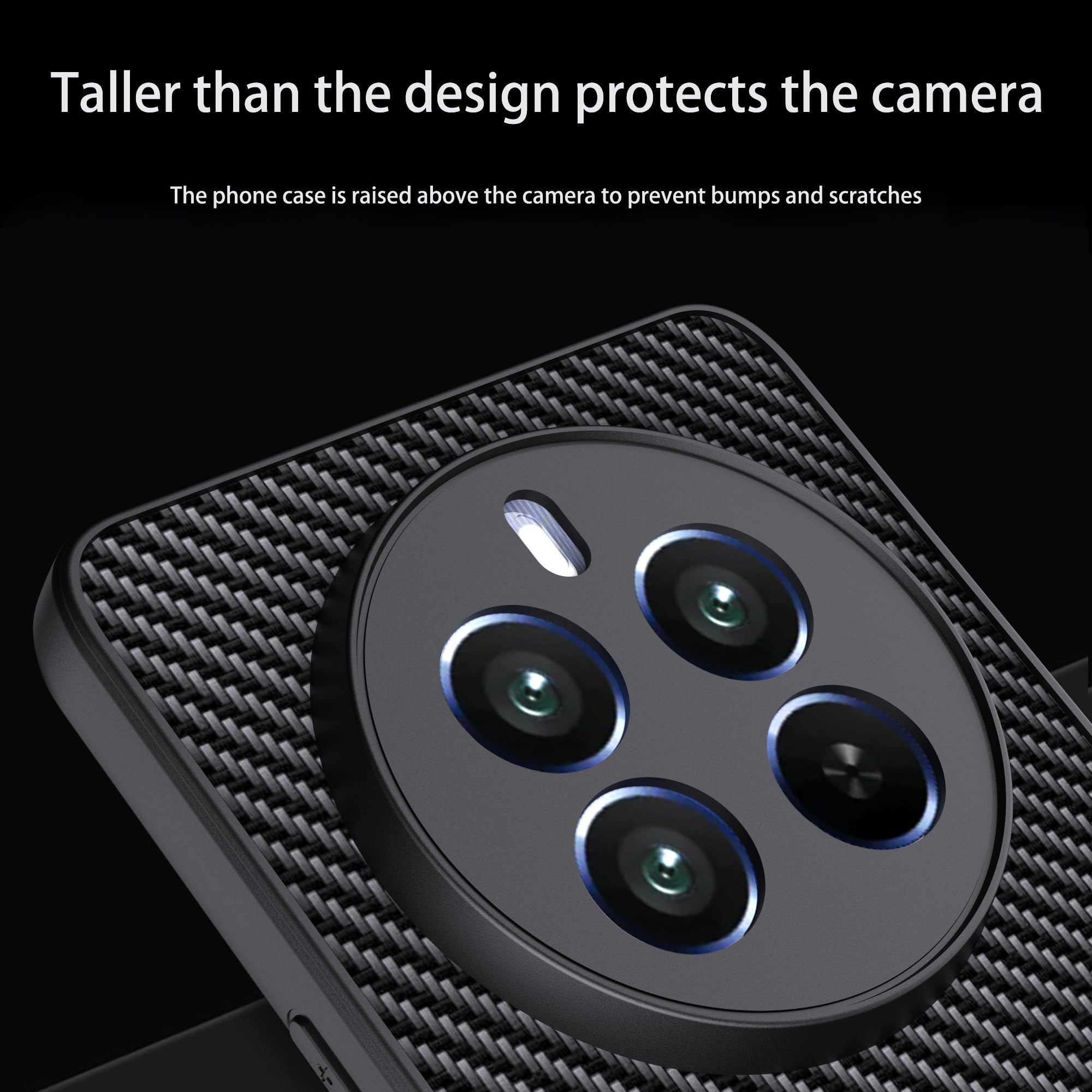 BEEJTUNY Custodia per Realme 12 PRO/Realme 12 PRO+ Plus 5G con Anello a 360°, Cover Protettiva con Obiettivo Cover, Custodia Antiurto Bumper con Magnetico Supporto. Blu