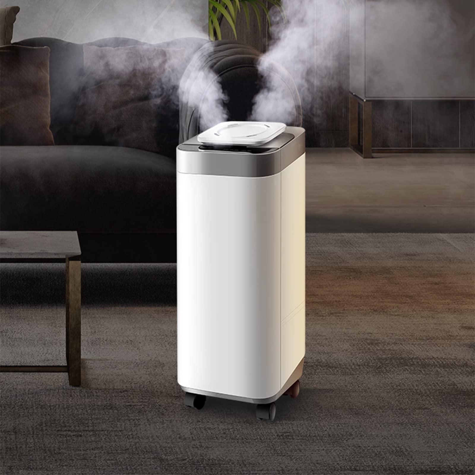 Humidificador, humidificador de Vapor de 20 l, humidificador de Escritorio, Modos de rociado, Apagado automático, humidificador de Aire súper silencioso para Dormitorio, automóvil, Oficina